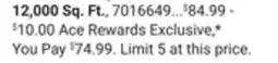 Ace Hardware Scotts Turf Builder 12, 000 Sq. Ft offer