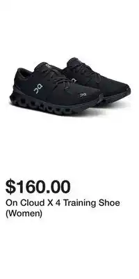 Nordstrom On Cloud X 4 Training Shoe (Women) offer