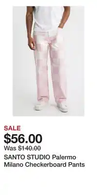 Nordstrom SANTO STUDIO Palermo Milano Checkerboard Pants offer