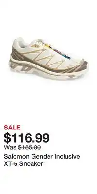Nordstrom Salomon Gender Inclusive XT-6 Sneaker offer