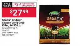 Ace Hardware Scotts GrubEx Season Long Grub Killer, 14.35 Lb offer