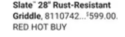 Ace Hardware Weber Slate 28 Rust-Resistant Griddle offer