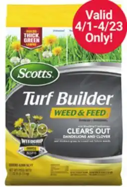 Ace Hardware Scotts Turf Builder Weed & Feed offer