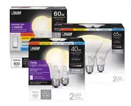 Ace Hardware Feit Electric Adjustable White LED Bulb 2/Pk offer