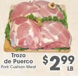 Arteagas Food Center Pork Cushion Meat offer