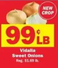 Schnucks Vidalia Sweet Onions offer