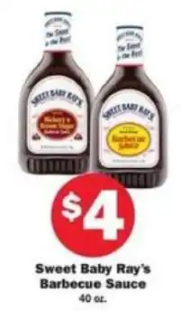 Schnucks Sweet Baby Ray's Barbecue Sauce offer