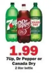 Schnucks 7Up, Dr Pepper or Canada Dry offer