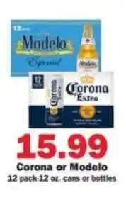 Schnucks Corona or Modelo offer
