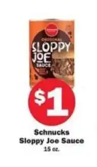 Schnucks Schnucks Sloppy Joe Sauce offer