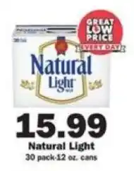 Schnucks Natural Light offer