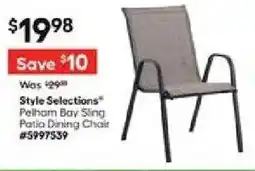 Lowe's Pelham Bay Sling Patio Dining Chair offer