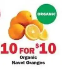 Schnucks Organic Navel Oranges offer