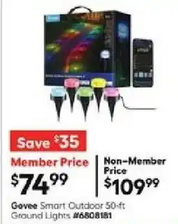 Lowe's Govee Smart Outdoor offer
