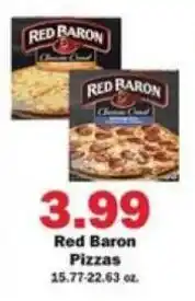 Schnucks Red Baron Pizzas offer