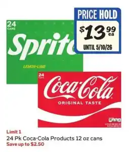 Winn Dixie Coca cola products offer