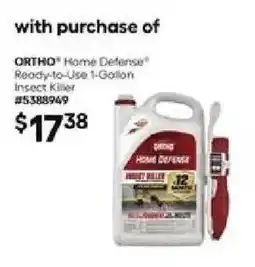 Lowe's Ortho home defense ready-to-use offer