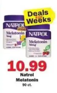 Schnucks Natrol Melatonin offer