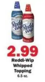Schnucks Reddi-Wip Whipped Topping offer