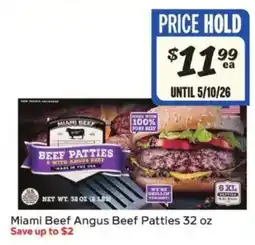 Winn Dixie Miami beef angus beef patties offer