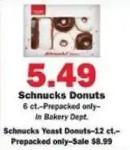 Schnucks Schnucks Donuts offer
