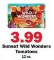 Schnucks Sunset wild wonders tomatoes offer