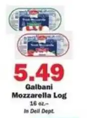 Schnucks Galbani Mozzarella Log offer