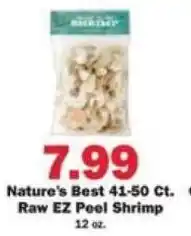 Schnucks Nature's Best Raw EZ Peel Shrimp offer