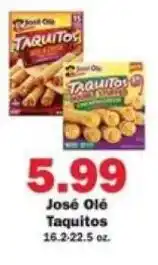 Schnucks José Olé Taquitos offer