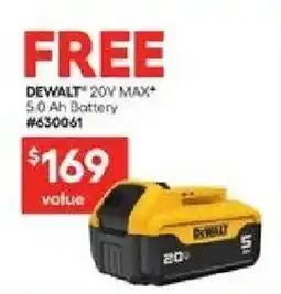 Lowe's Dewalt 20v max offer