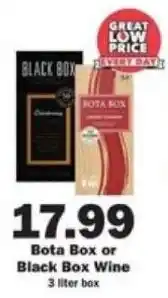 Schnucks Bota Box or Black Box Wine offer