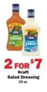 Schnucks Kraft Salad Dressing offer