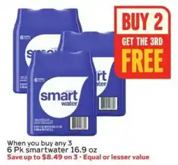 Winn Dixie Smartwater offer