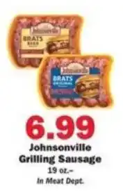 Schnucks Johnsonville Grilling Sausage offer