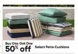 Lowe's Select Patio Cushions offer