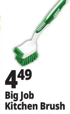 Ocean State Job Lot Libman Big Job Kitchen Brush offer