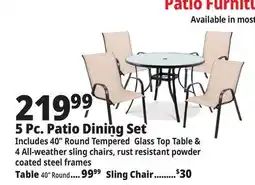 Ocean State Job Lot 3-Piece Resin Wicker Bistro Set Tan offer