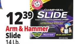 Ocean State Job Lot Arm & Hammer Slide Multi-Cat Clumping Litter 14lbs offer