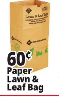 Ocean State Job Lot Single Paper Lawn & Leaf Bag offer