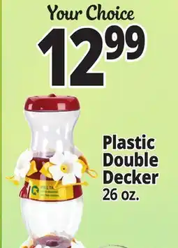 Ocean State Job Lot Perky-Pet Double Decker Hummingbird Feeder offer