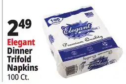 Ocean State Job Lot Elegant Paper Dinner Napkins 100-Count offer