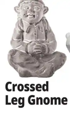Ocean State Job Lot Crossed Leg Gnome offer