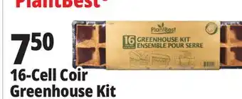 Ocean State Job Lot Plant Best 16-Pot Greenhouse Kit offer
