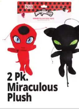 Ocean State Job Lot 2 Pk. Miraculous Plush offer