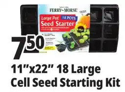 Ocean State Job Lot Ferry~Morse Large Pot Seed Starter 18-pots offer