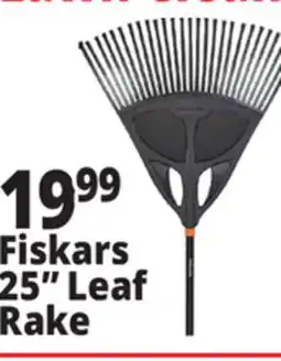 Ocean State Job Lot Fiskars 25 Leaf Rake offer