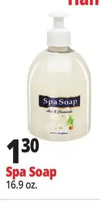 Ocean State Job Lot Spa Soap Antibacterial Liquid Soap 16.9 oz offer