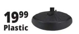 Ocean State Job Lot Round Fillable Plastic Umbrella Base offer