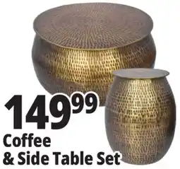 Ocean State Job Lot Coffee & Side Table Set offer