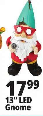 Ocean State Job Lot 13 LED Gnome offer